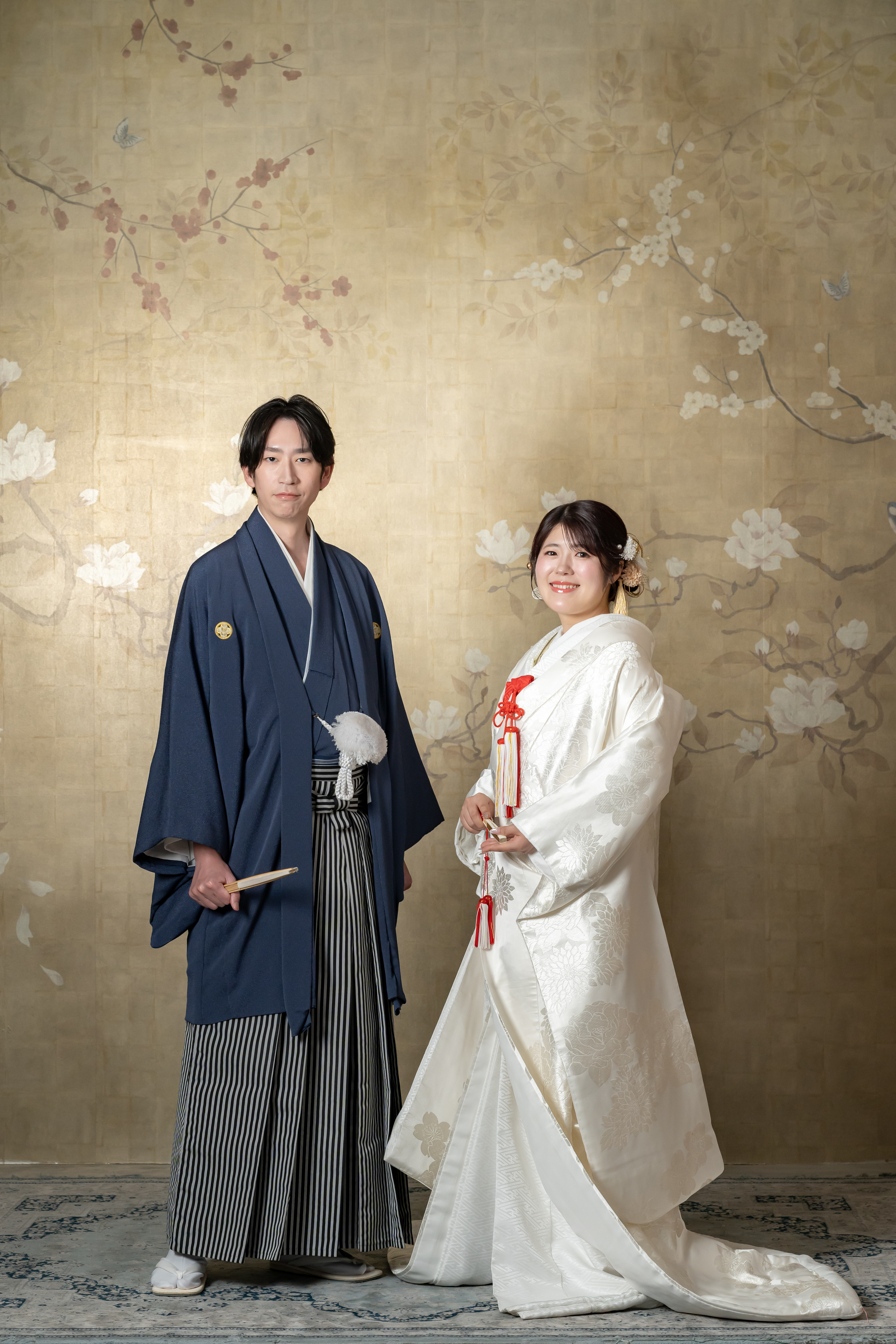 【小さな結婚式お台場店】スタジオでの和装フォト♪